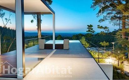 Terrassa de Casa o xalet en venda en Almiserà amb Aire condicionat, Calefacció i Jardí privat