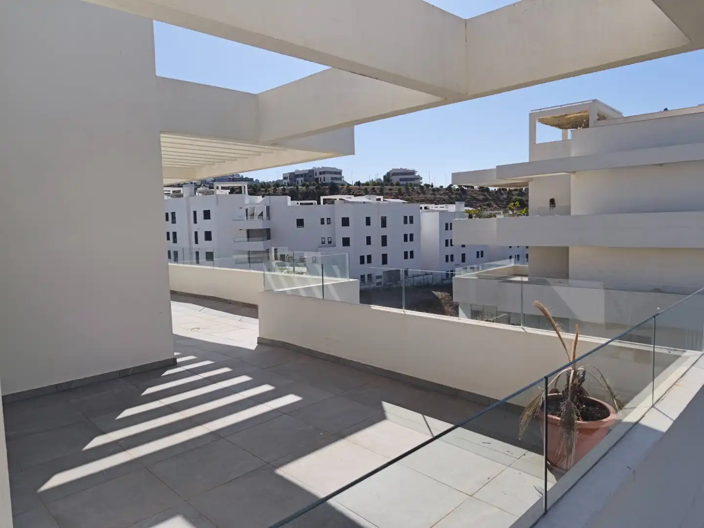 Terraza de Ático de alquiler en Málaga con Aire acondicionado, Calefacción y Terraza