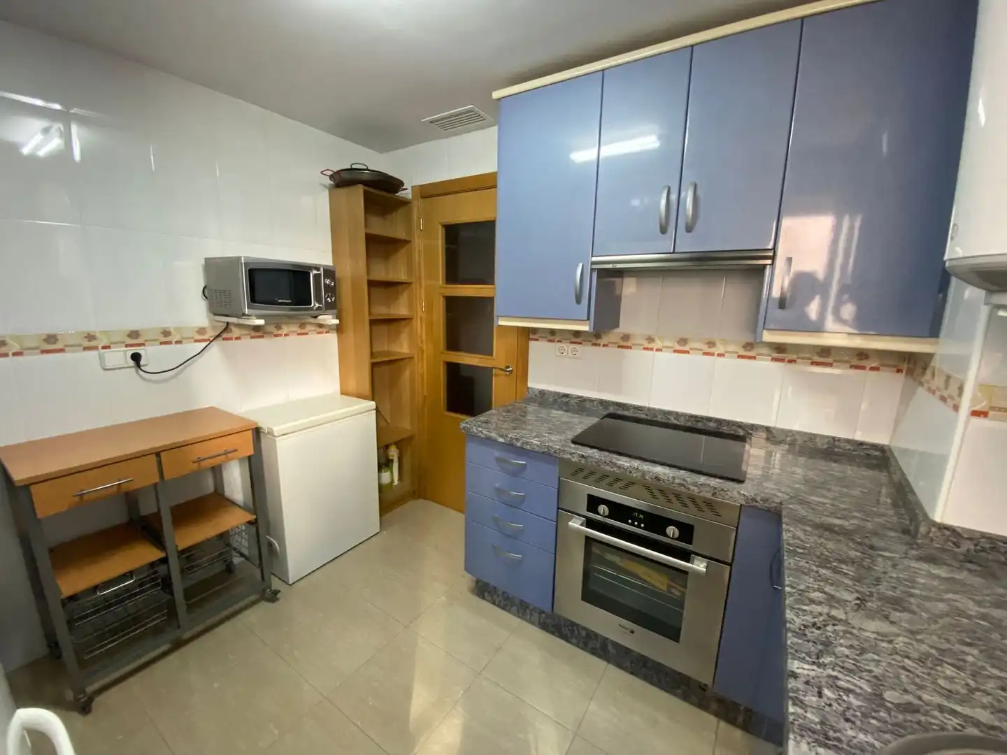 Cocina de Piso de alquiler en Murcia con Aire acondicionado y Amueblado