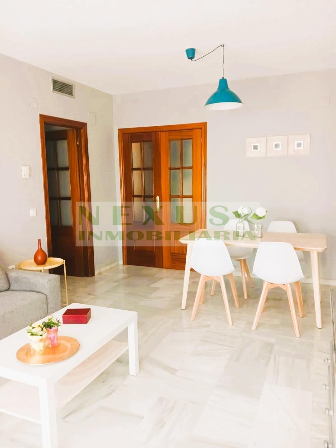 Dining room of Apartment to rent in Badajoz Capital  with Air Conditioner, Heating and Furnished