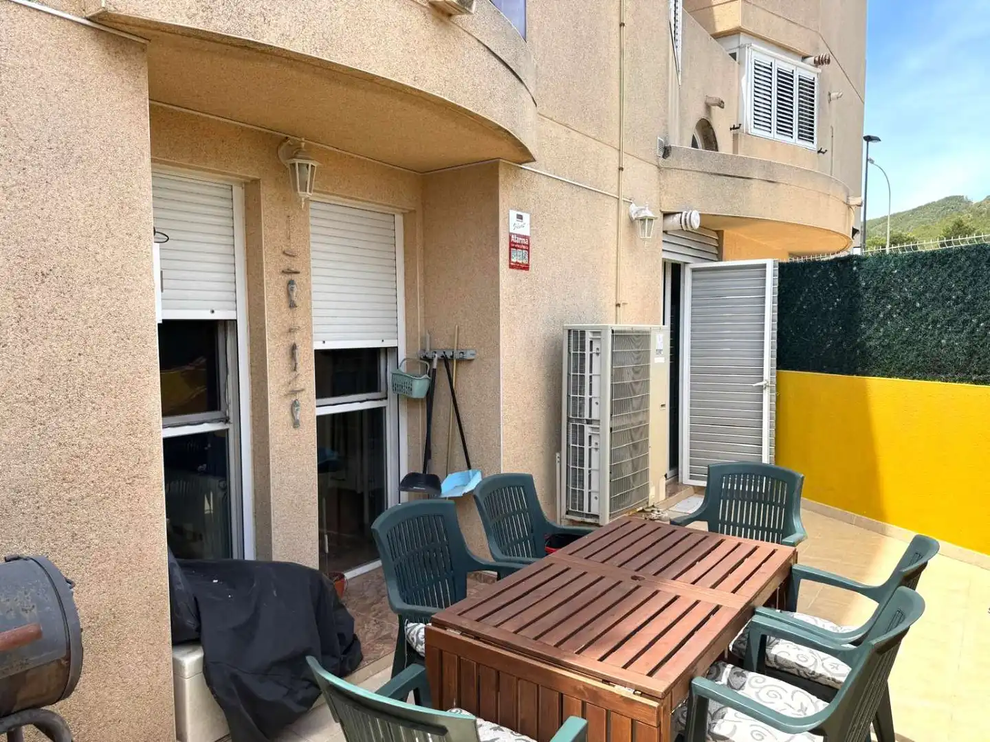 Exterior view of Ground floor for sale in Eivissa  with Air Conditioner, Heating and Terrace