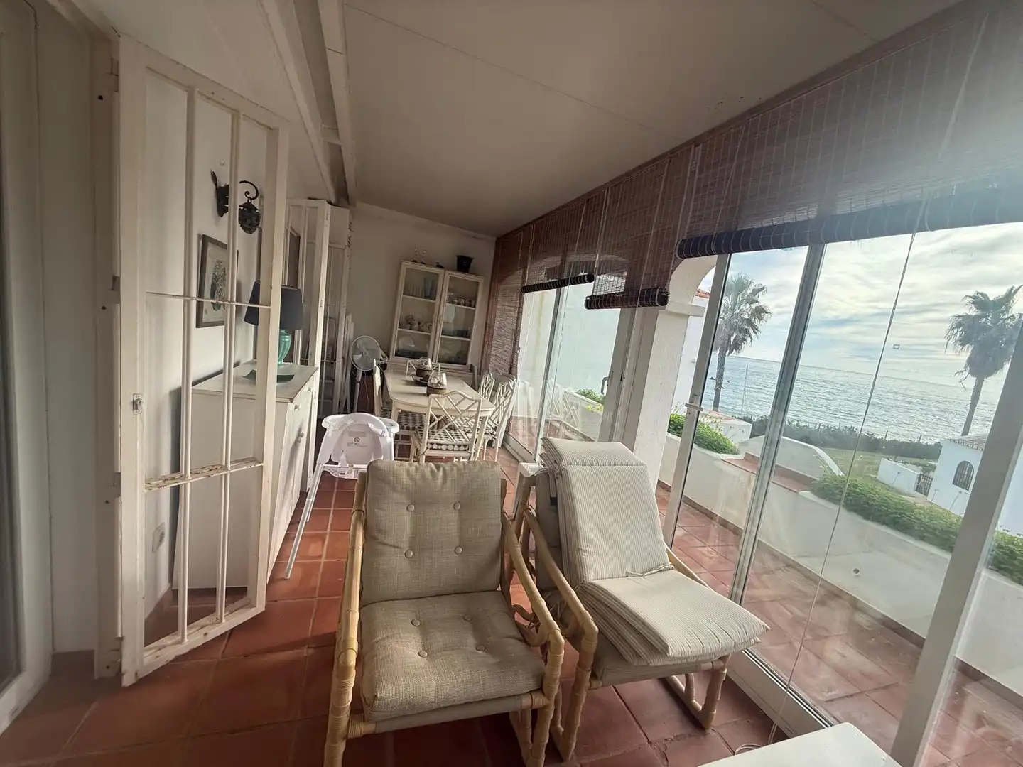 Terrasse von Wohnung zum Verkauf in Mijas mit Terrasse, Abstellraum und Möbliert