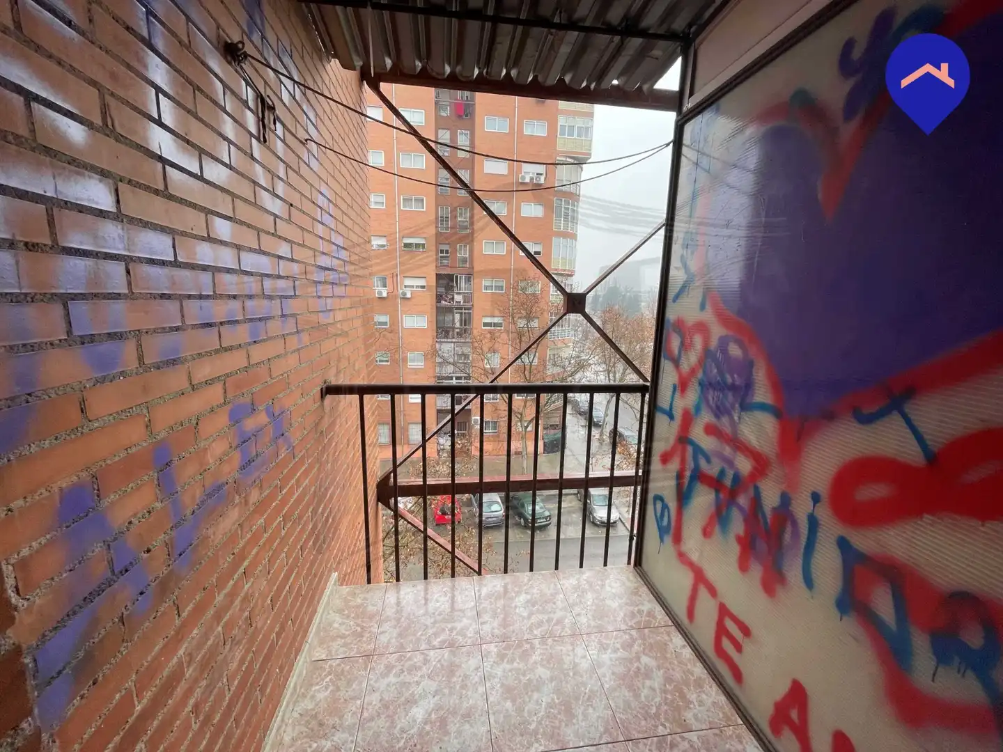 Balcony of Flat for sale in Madrid  with Heating, Terrace and Balcony