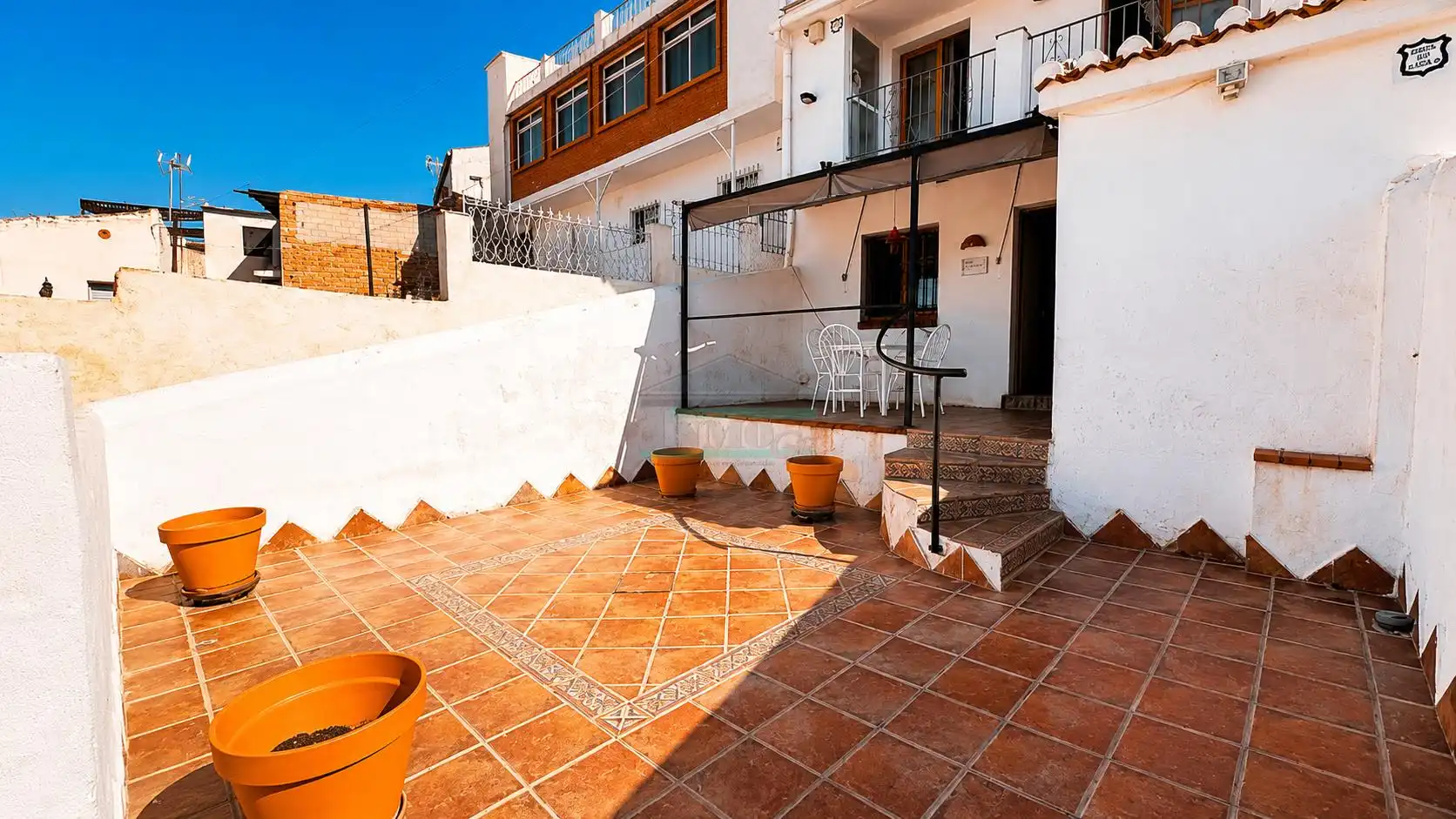 Terraza de Piso de alquiler en Granada con Jardín privado, Terraza y Amueblado
