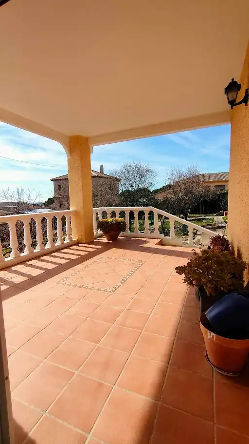 Terraza de Casa o chalet en venta en Torrejón del Rey con Aire acondicionado, Calefacción y Jardín privado