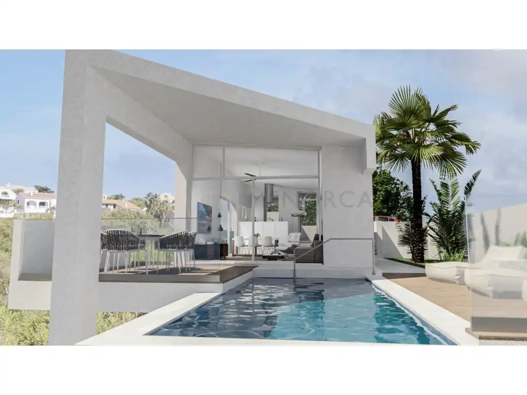 Terrassa de Casa o xalet en venda en Maó - Mahón amb Piscina
