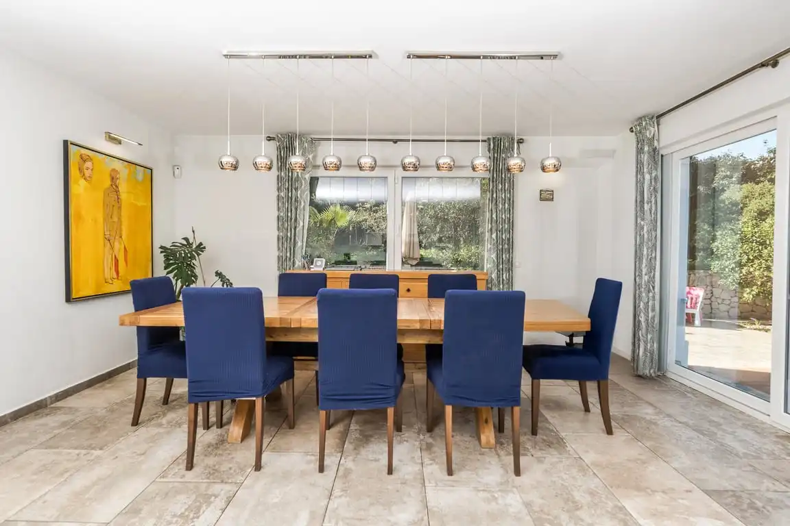 Comedor de Casa o chalet en venta en Jávea / Xàbia con Aire acondicionado, Jardín privado y Terraza