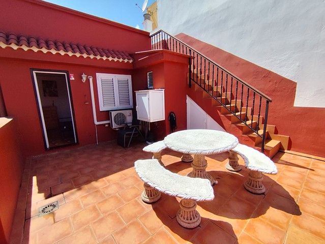 Terrasse von Dachboden zur Miete in San Cristóbal de la Laguna mit Klimaanlage, Terrasse und Möbliert