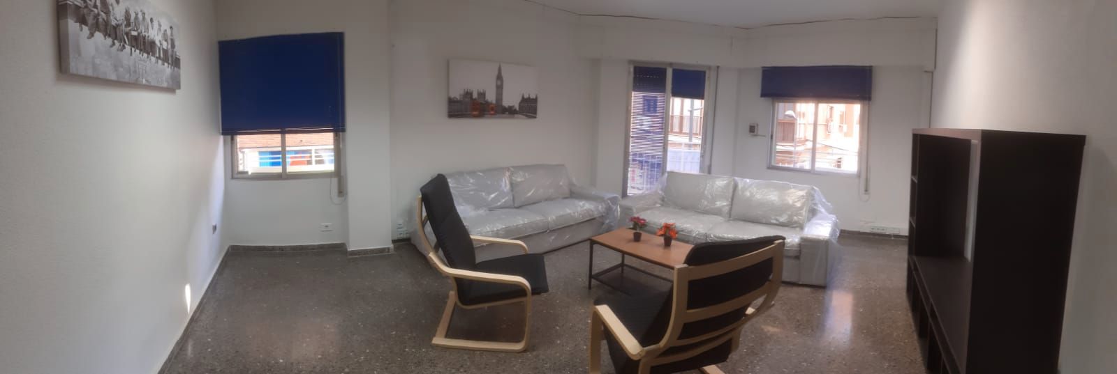 Living room of Flat to rent in  Murcia Capital  with Furnished, Washing machine and Microwave
