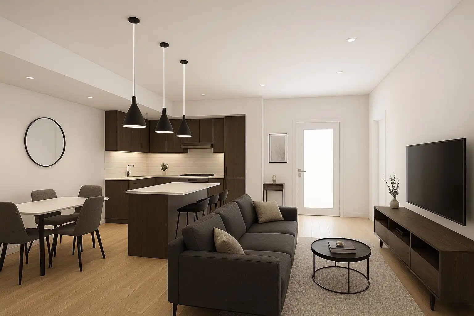 Sala de estar de Casa adosada en venta en Valencia con Terraza