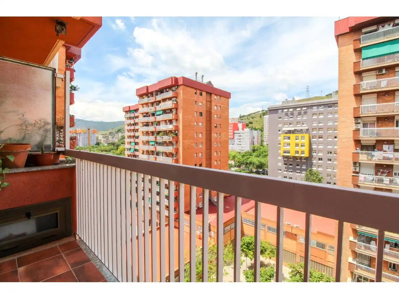 Terraza de Piso de alquiler en Nou Barris