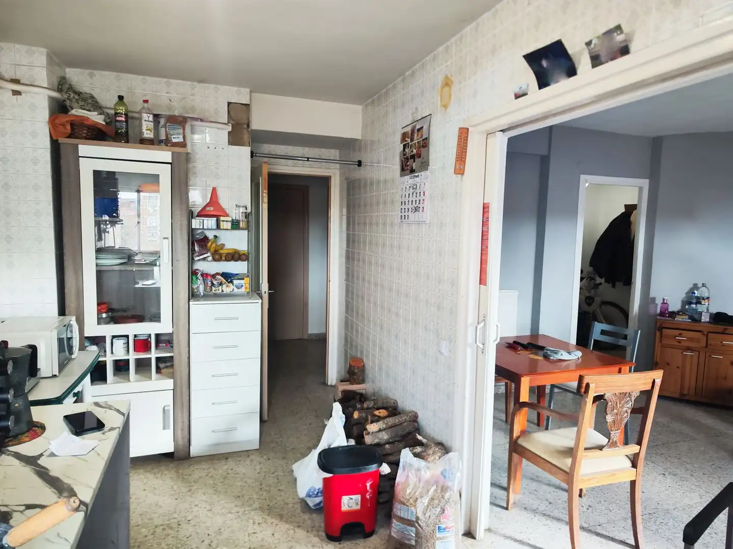 Cuina de Pis en venda en Palencia amb Calefacció i Terrassa