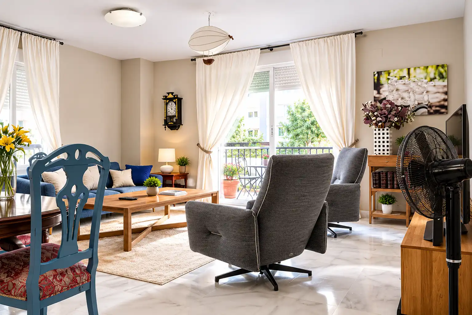 Living room of Flat for sale in Jerez de la Frontera  with Air Conditioner, Heating and Storage room