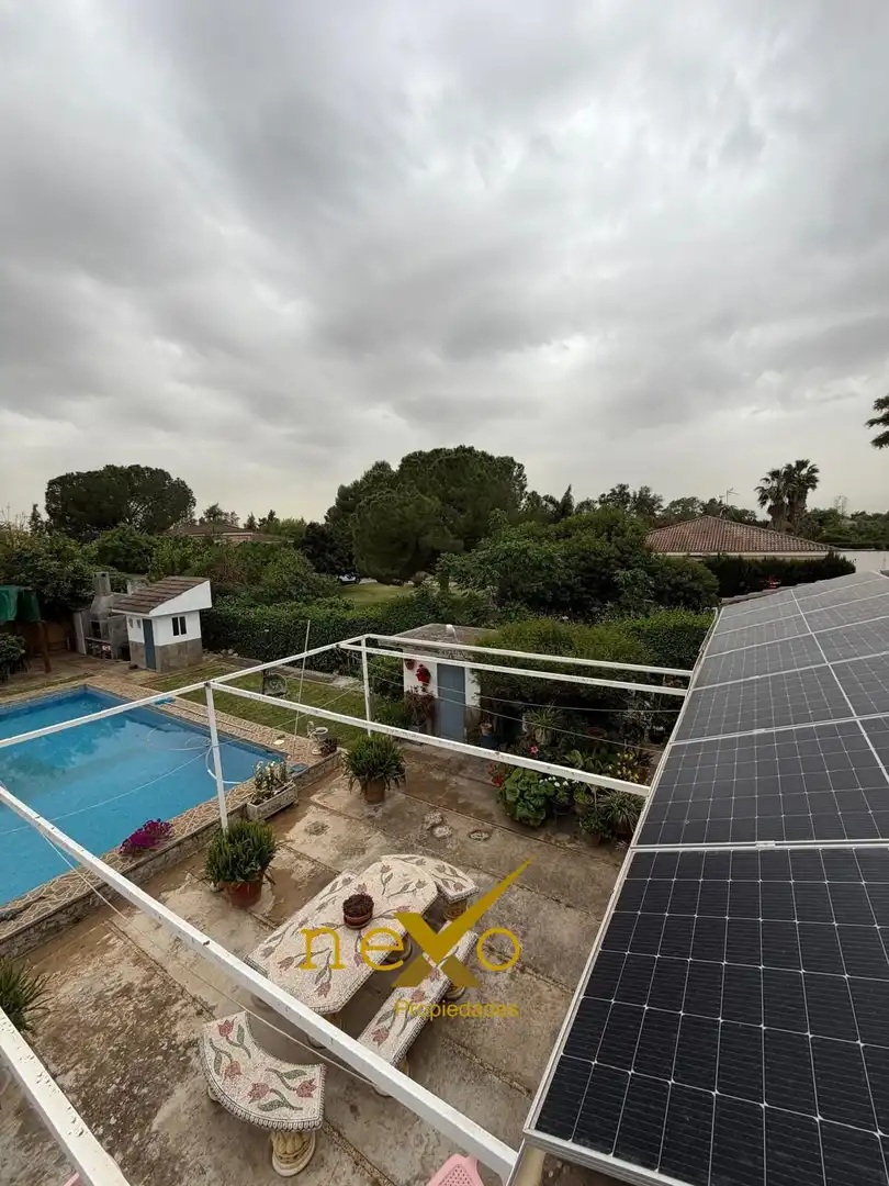 Jardín de Casa o chalet en venta en Carmona con Aire acondicionado, Jardín privado y Terraza