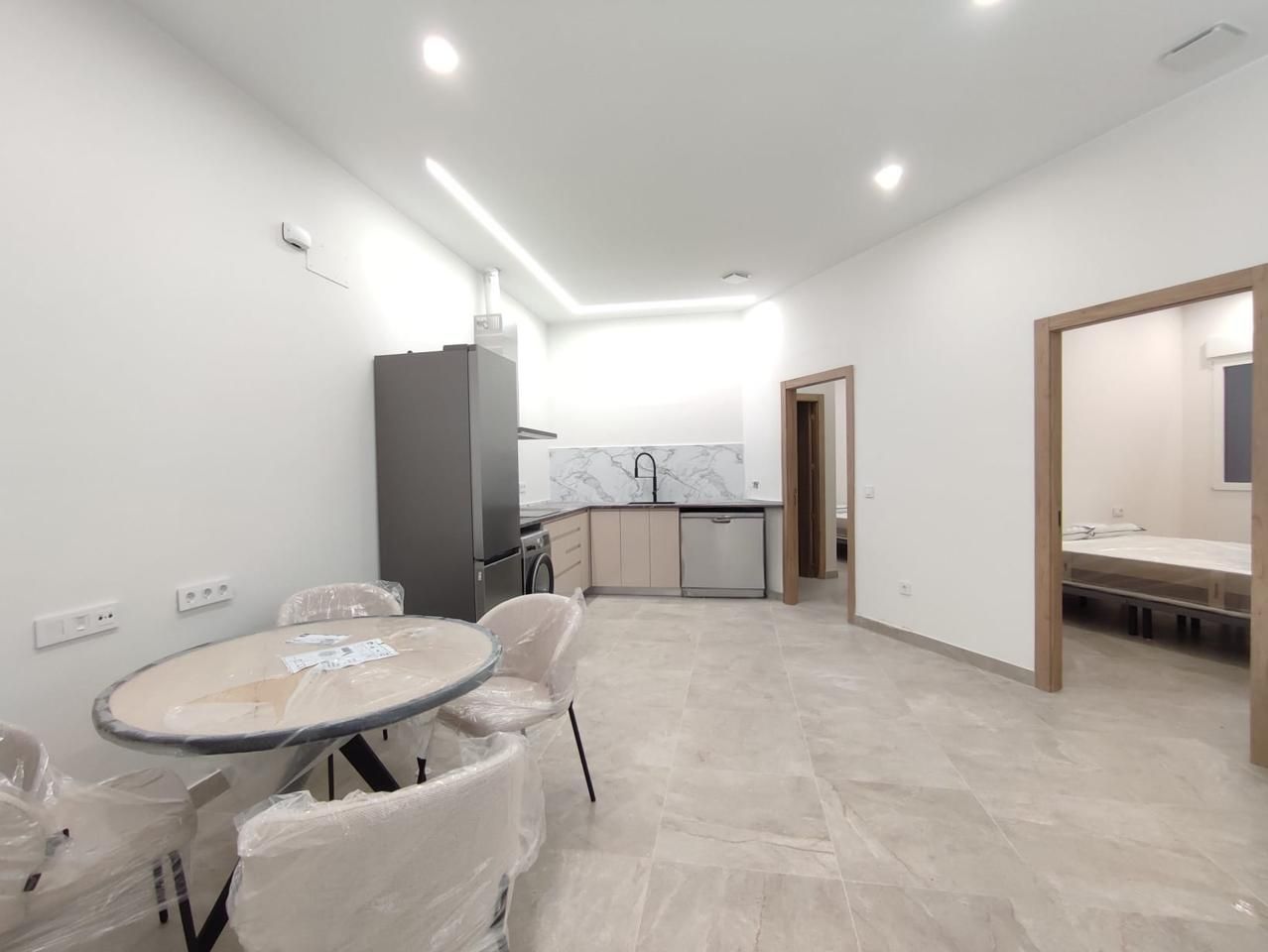 Cuina de Planta baixa de lloguer en  Albacete Capital amb Aire condicionat, Calefacció i Moblat