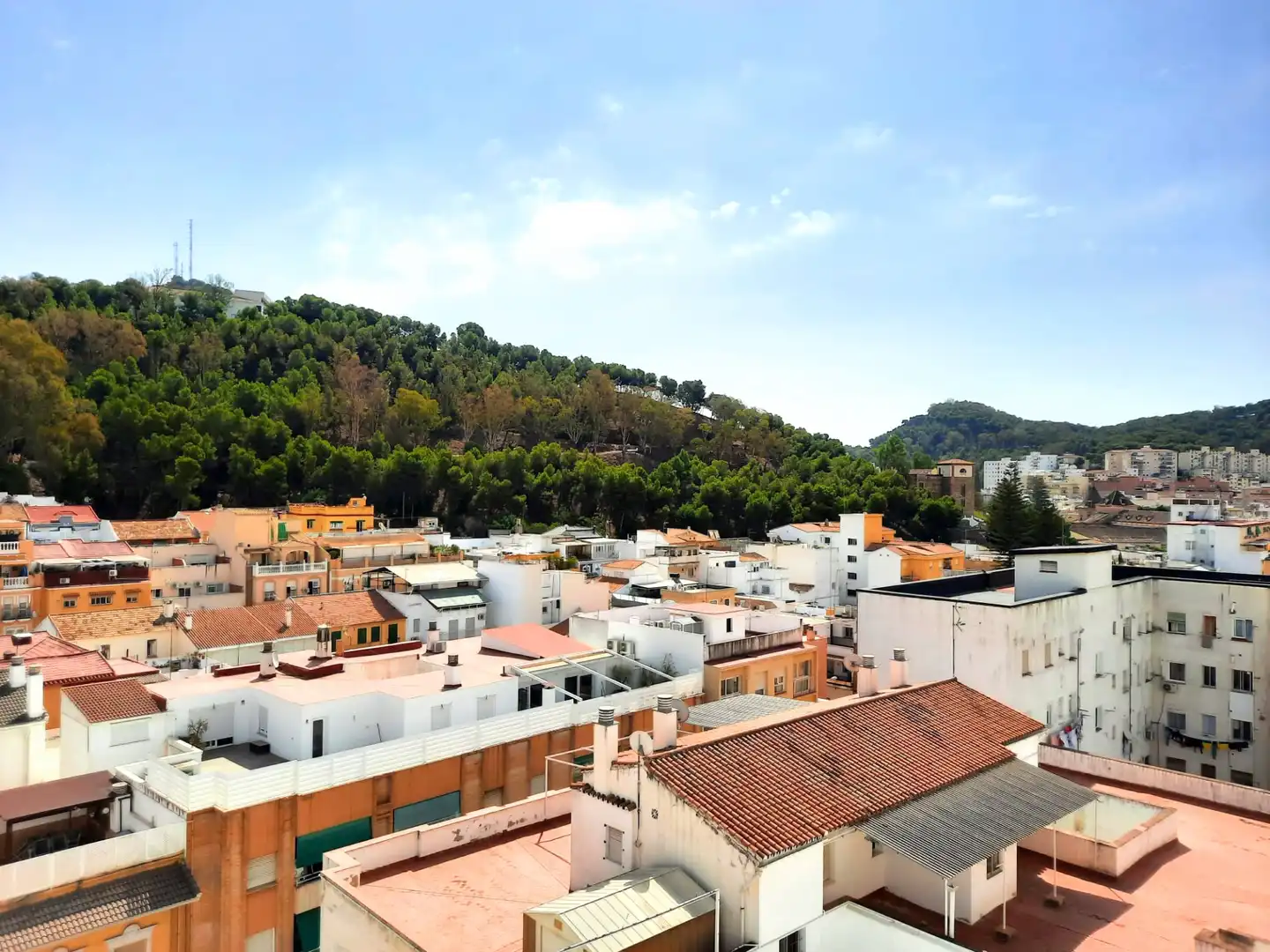 Vista exterior de Àtic en venda en Málaga amb Terrassa