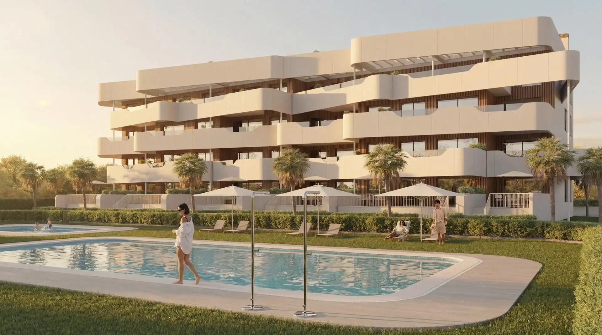 Penthouse mit Pool zum Verkauf in Oliva Nova