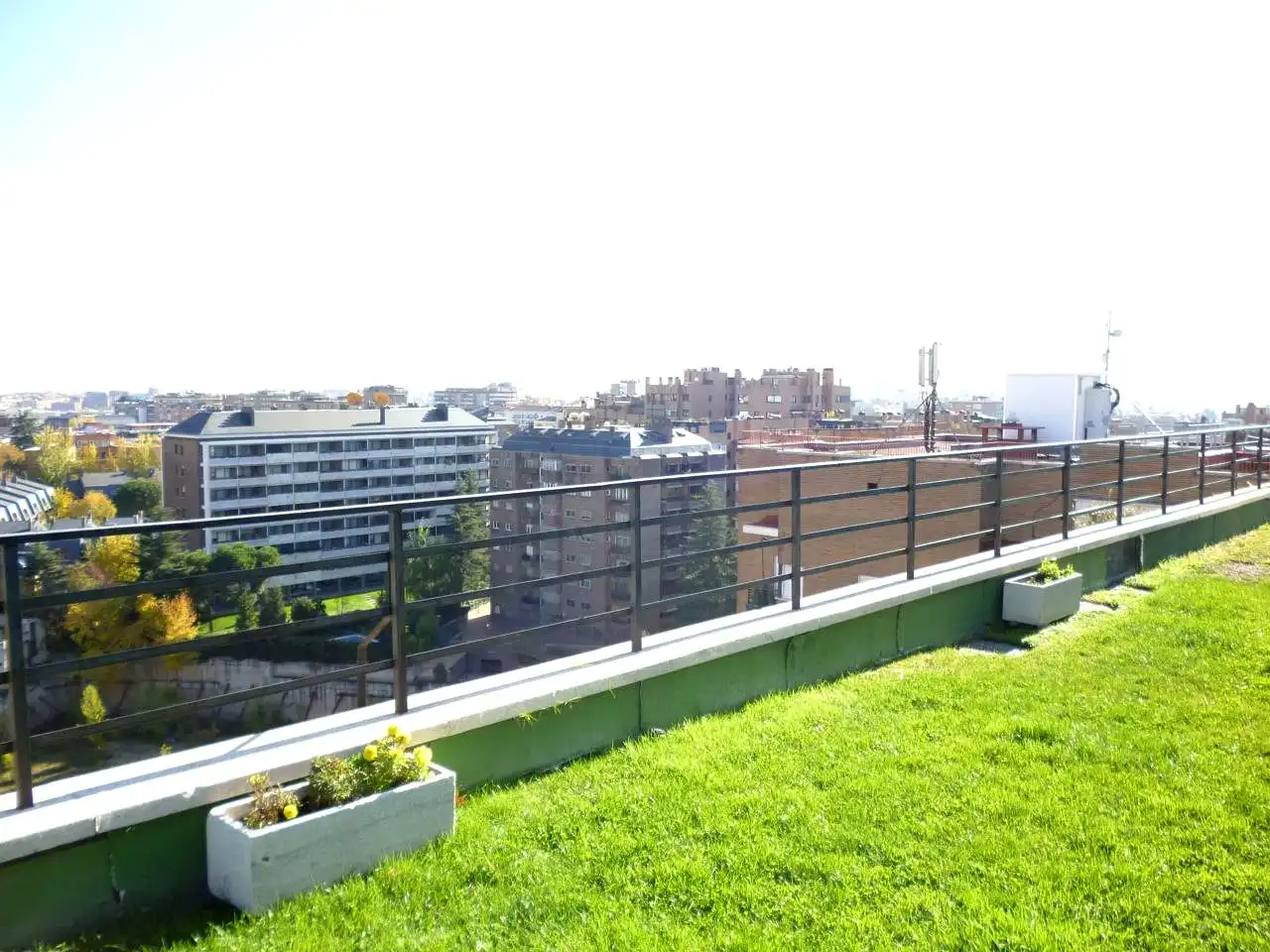 Terraza de Piso de alquiler en Chamartín