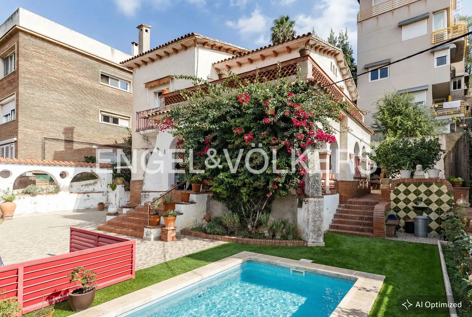 Vista exterior de Casa o chalet en venta en Barcelona con Calefacción, Jardín privado y Terraza