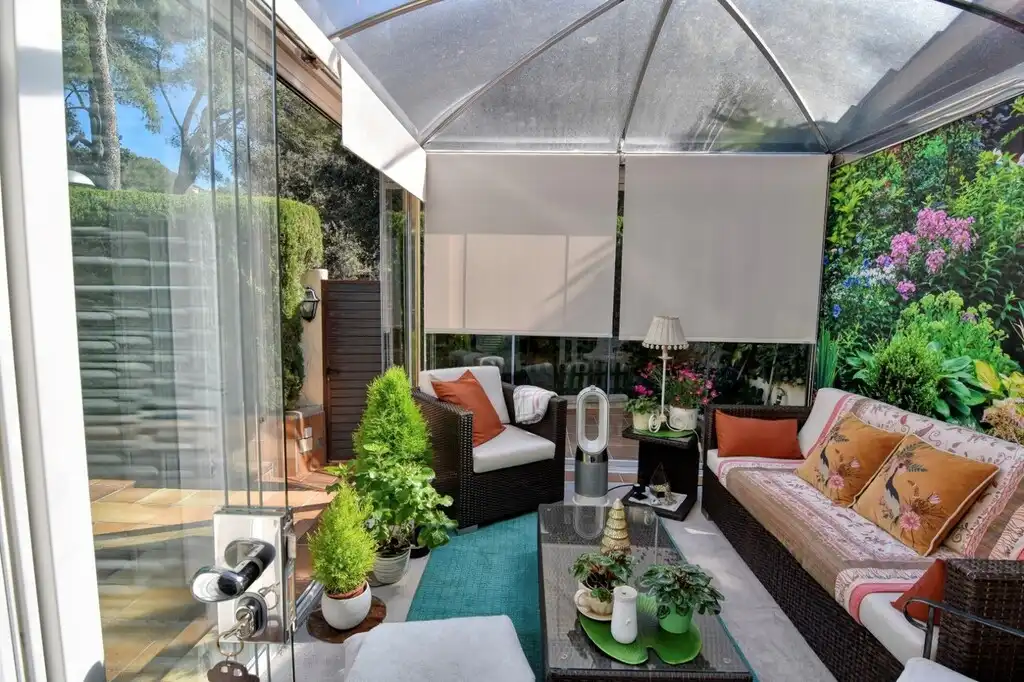 Terrace of Detached homes for sale in Calvià  with Air Conditioner, Heating and Private garden