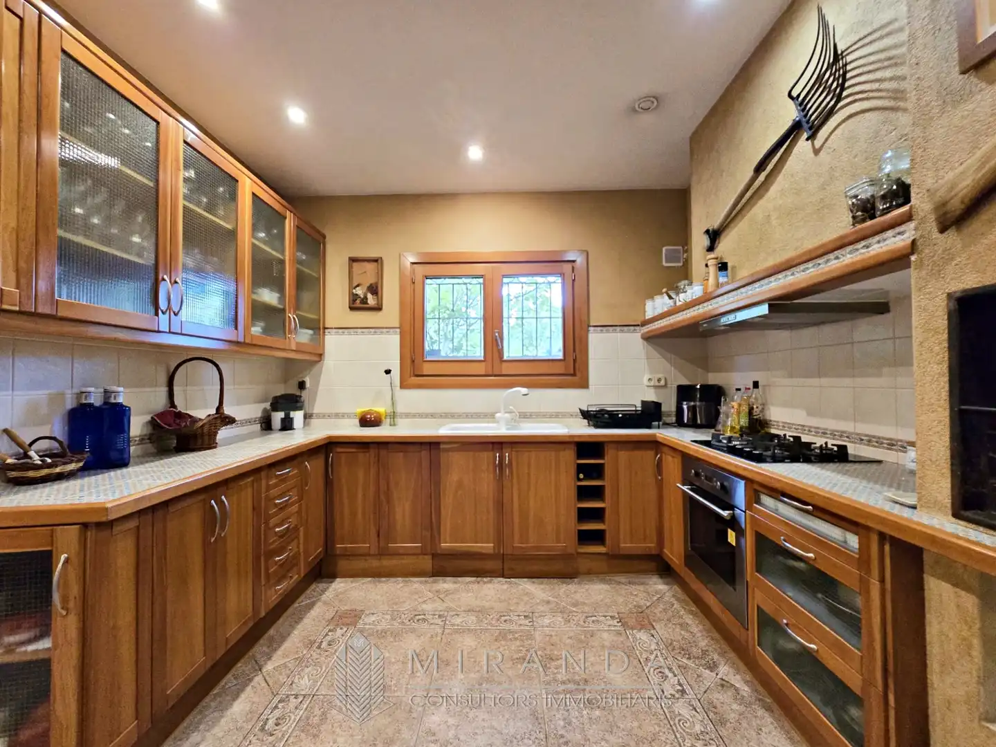 Cocina de Casa o chalet en venta en L'Ametlla del Vallès con Aire acondicionado, Jardín privado y Terraza