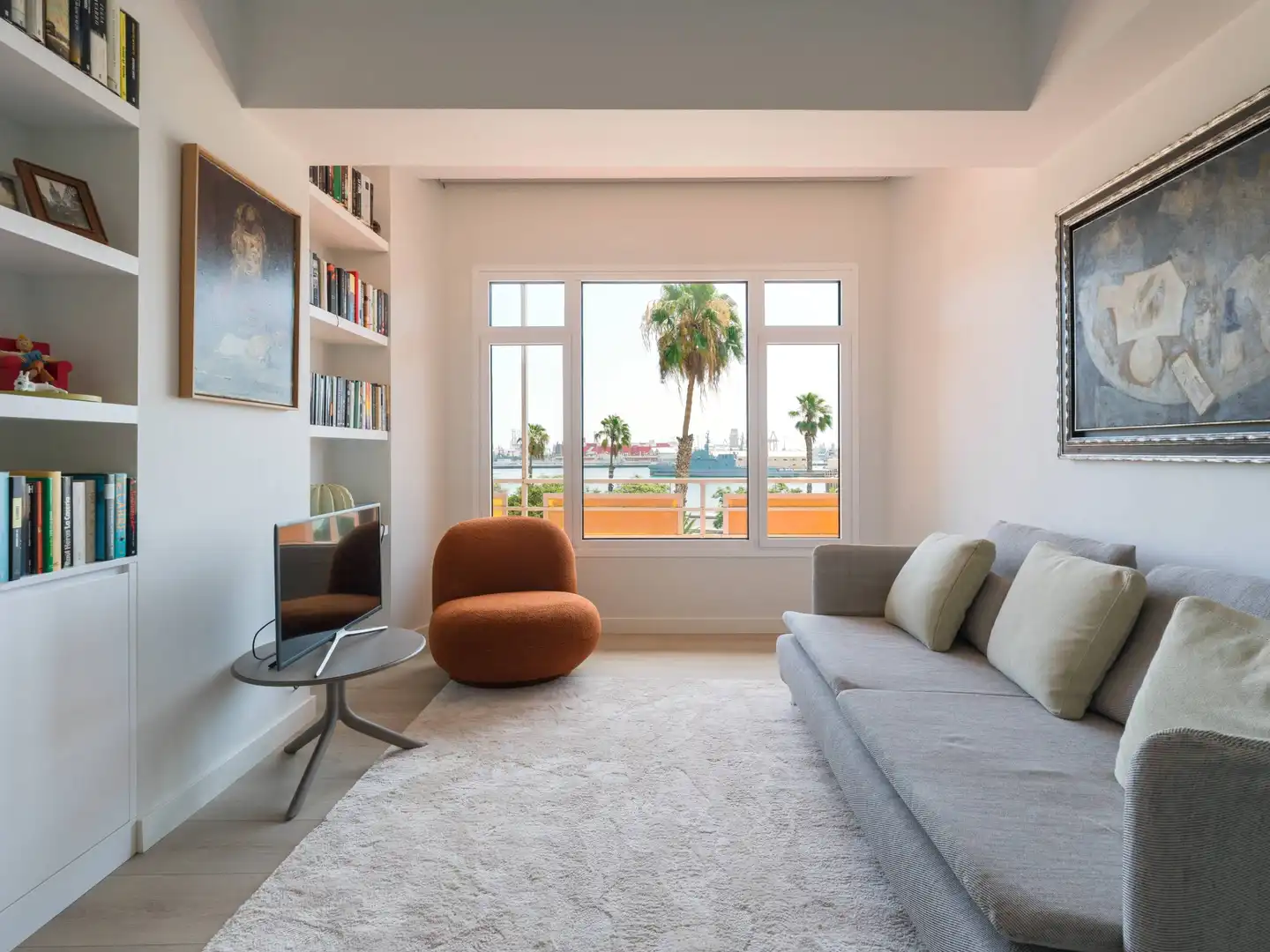 Living room of Flat for sale in Las Palmas de Gran Canaria  with Air Conditioner, Heating and Terrace