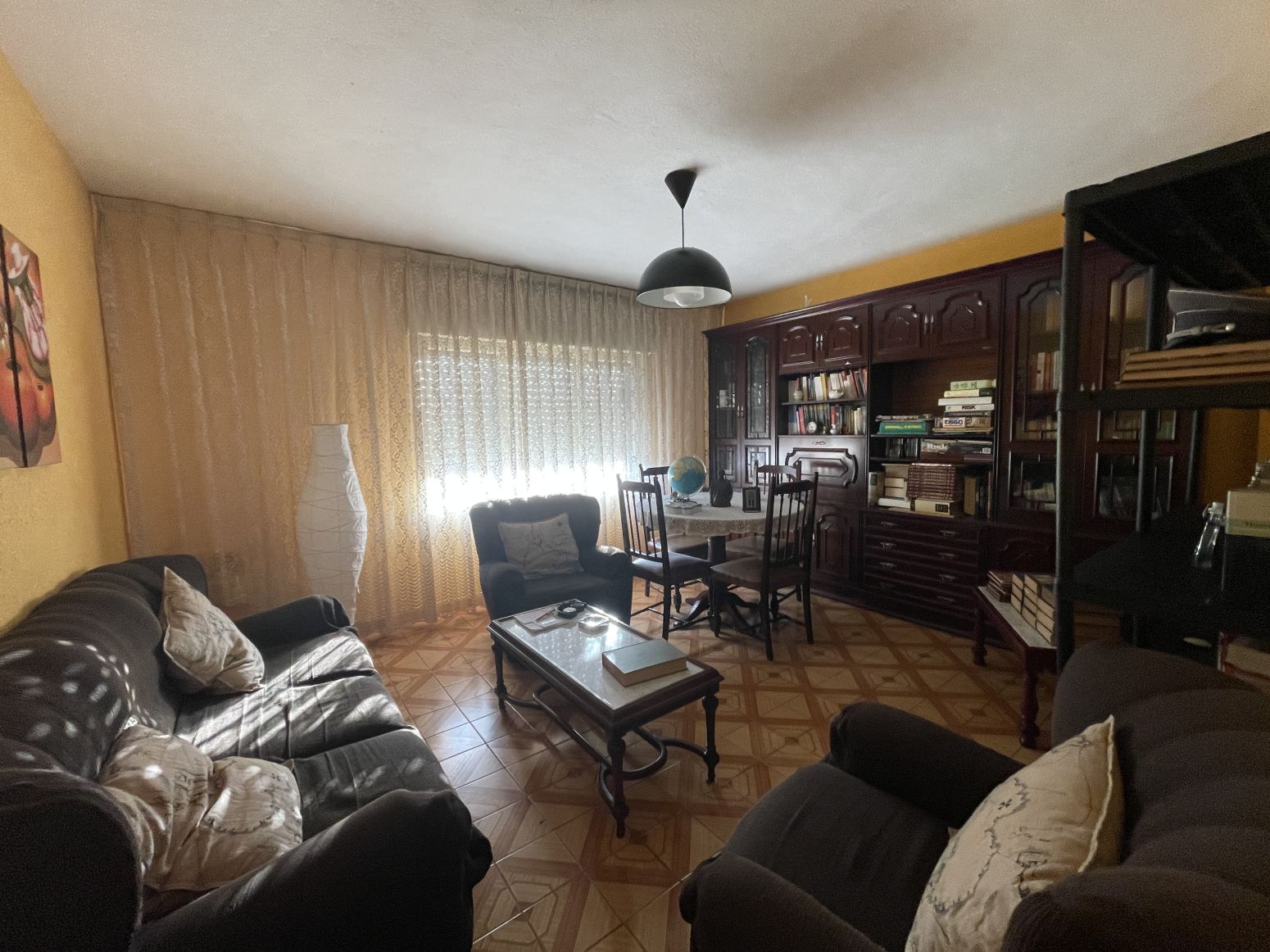 Living room of Flat for sale in Langreo  with Heating, Parquet flooring and Storage room