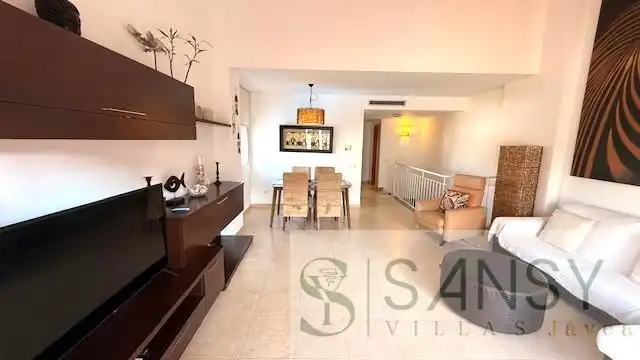 Sala de estar de Dúplex de alquiler en Jávea / Xàbia con Aire acondicionado, Calefacción y Terraza