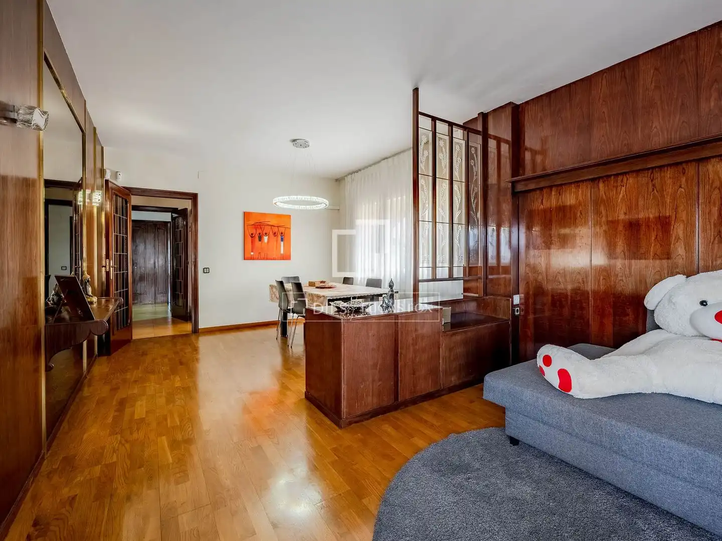 Living room of Houses for sale in Sant Just Desvern  with Air Conditioner, Private garden and Terrace