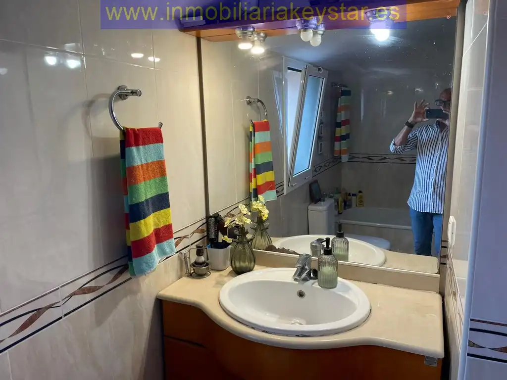 Bathroom of Attic for rent to own in Sant Pere de Ribes  with Air Conditioner, Heating and Terrace