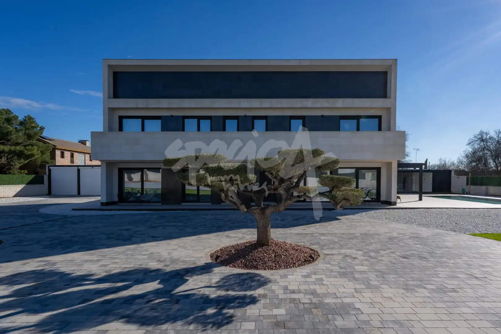 Vista exterior de Casa o xalet en venda en Colmenarejo amb Calefacció, Jardí privat i Terrassa
