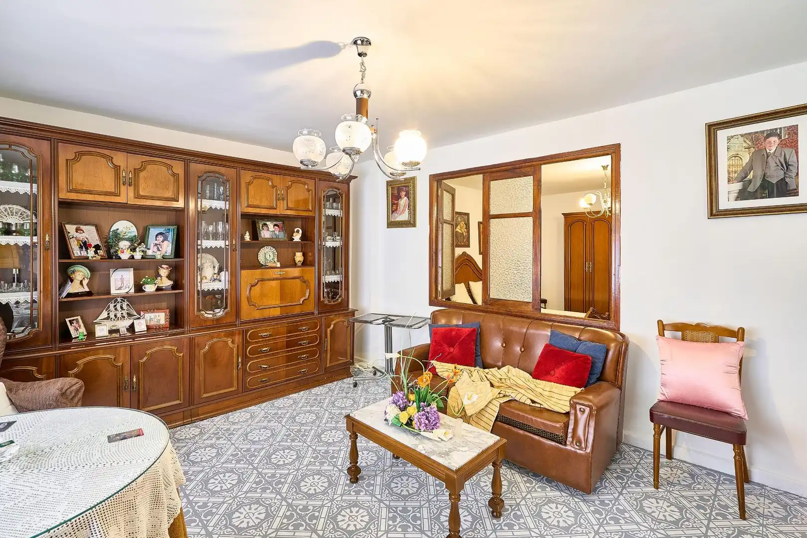 Sala d'estar de Casa adosada en venda en Fuentesaúco