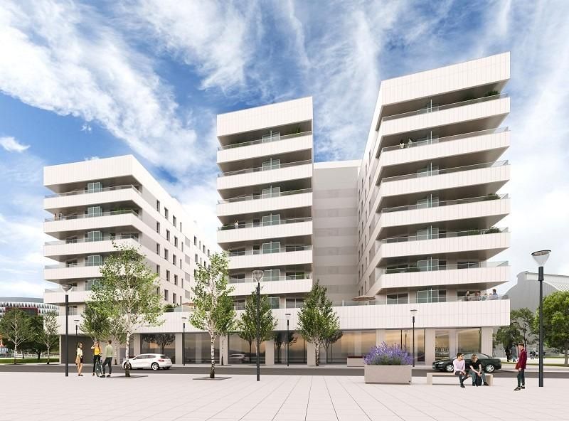 Vista exterior de Pis en venda en Bilbao  amb Terrassa, Traster i Piscina comunitària