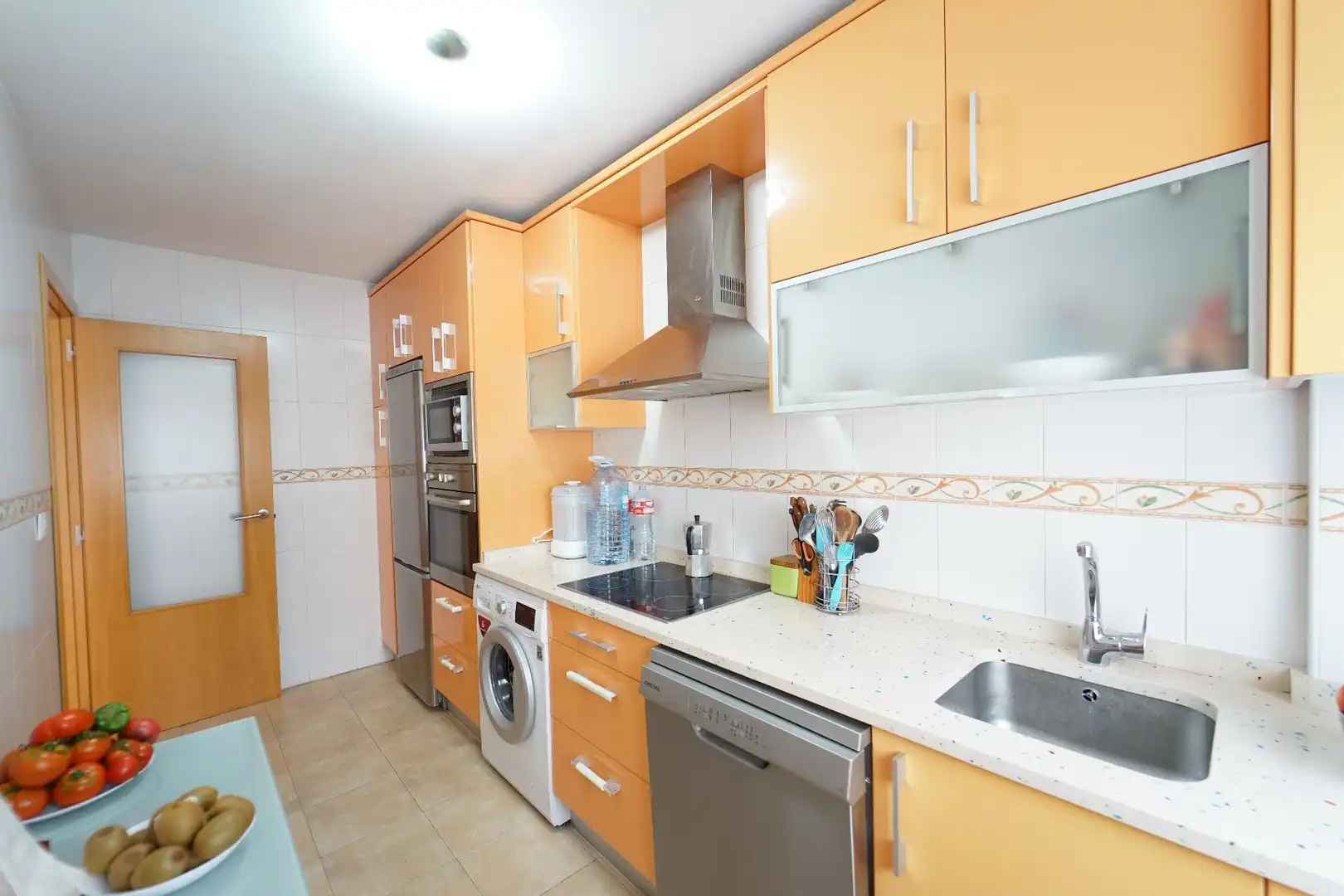 Küche von Einfamilien-Reihenhaus zum Verkauf in Piélagos mit Heizung, Privatgarten und Terrasse