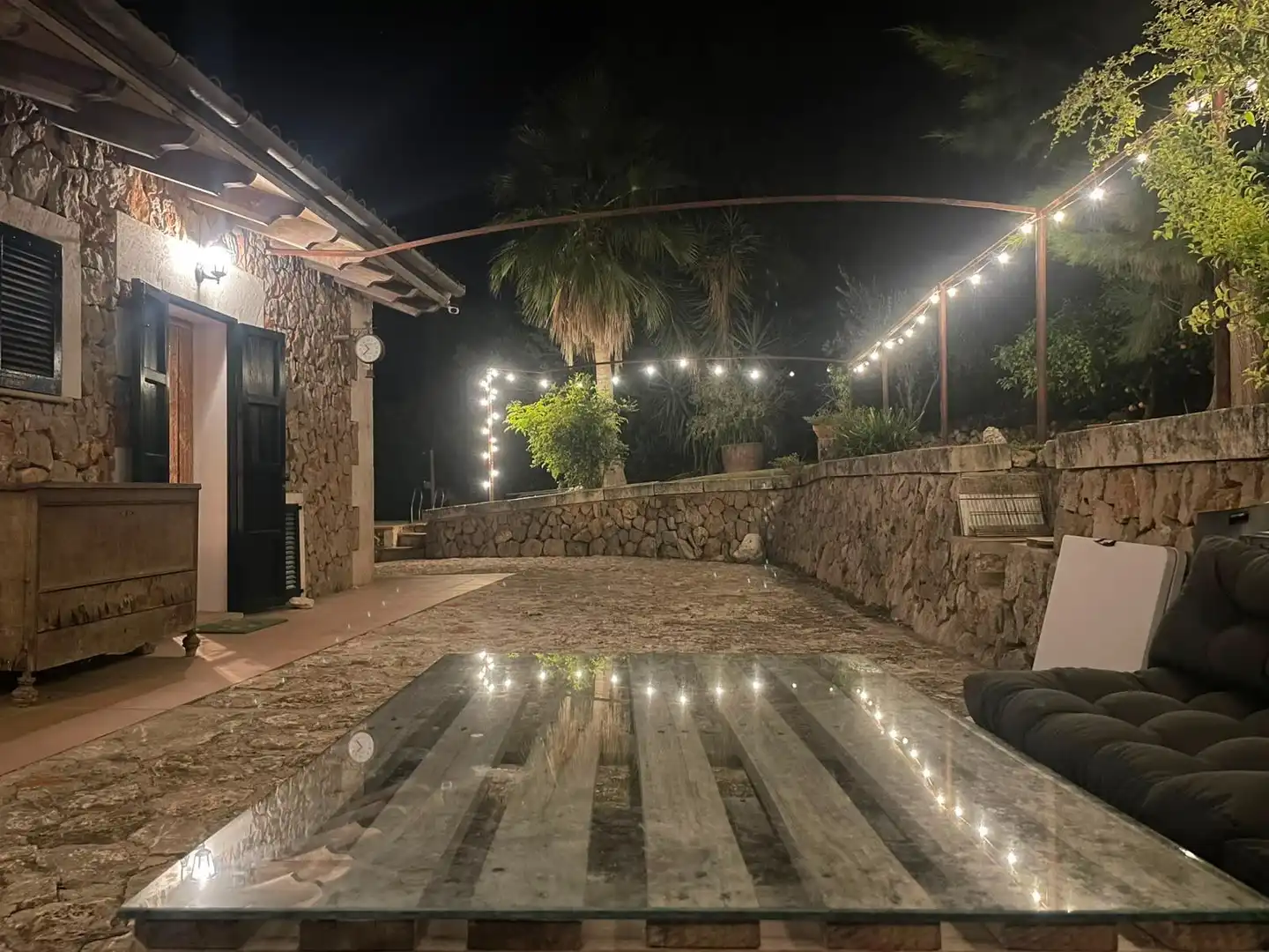 Terrace of Country homes for rent in Costitx  with Air Conditioner, Heating and Private garden