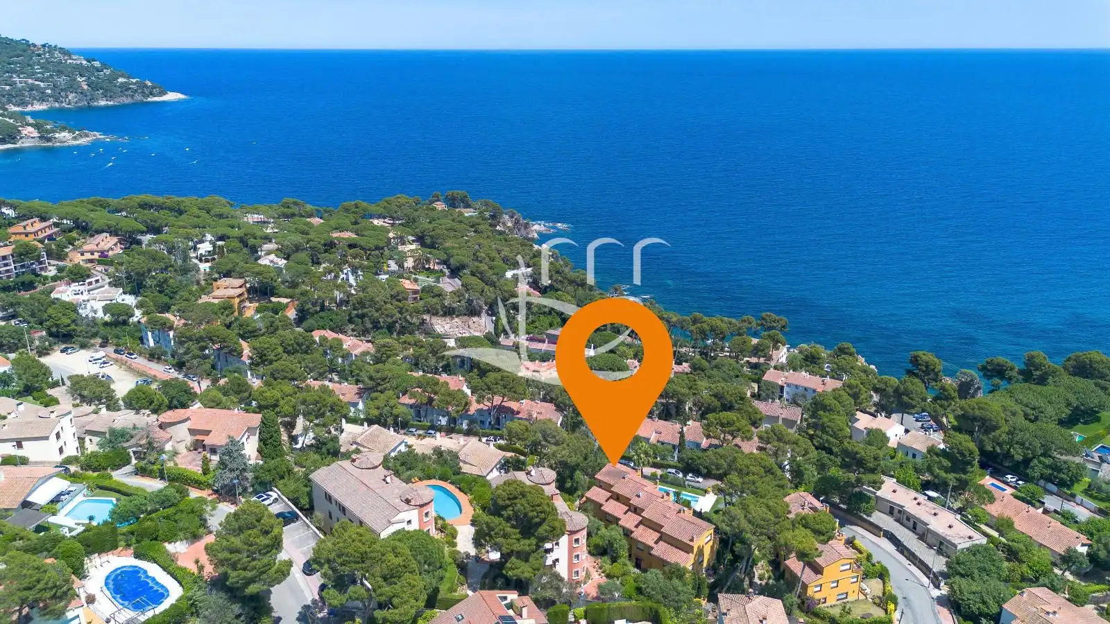 Exterior view of Detached homes for sale in Palafrugell  with Air Conditioner, Heating and Storage room