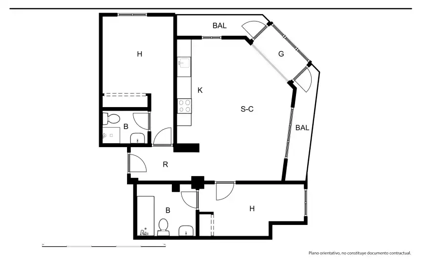 Wohnung zum Verkauf in Elda