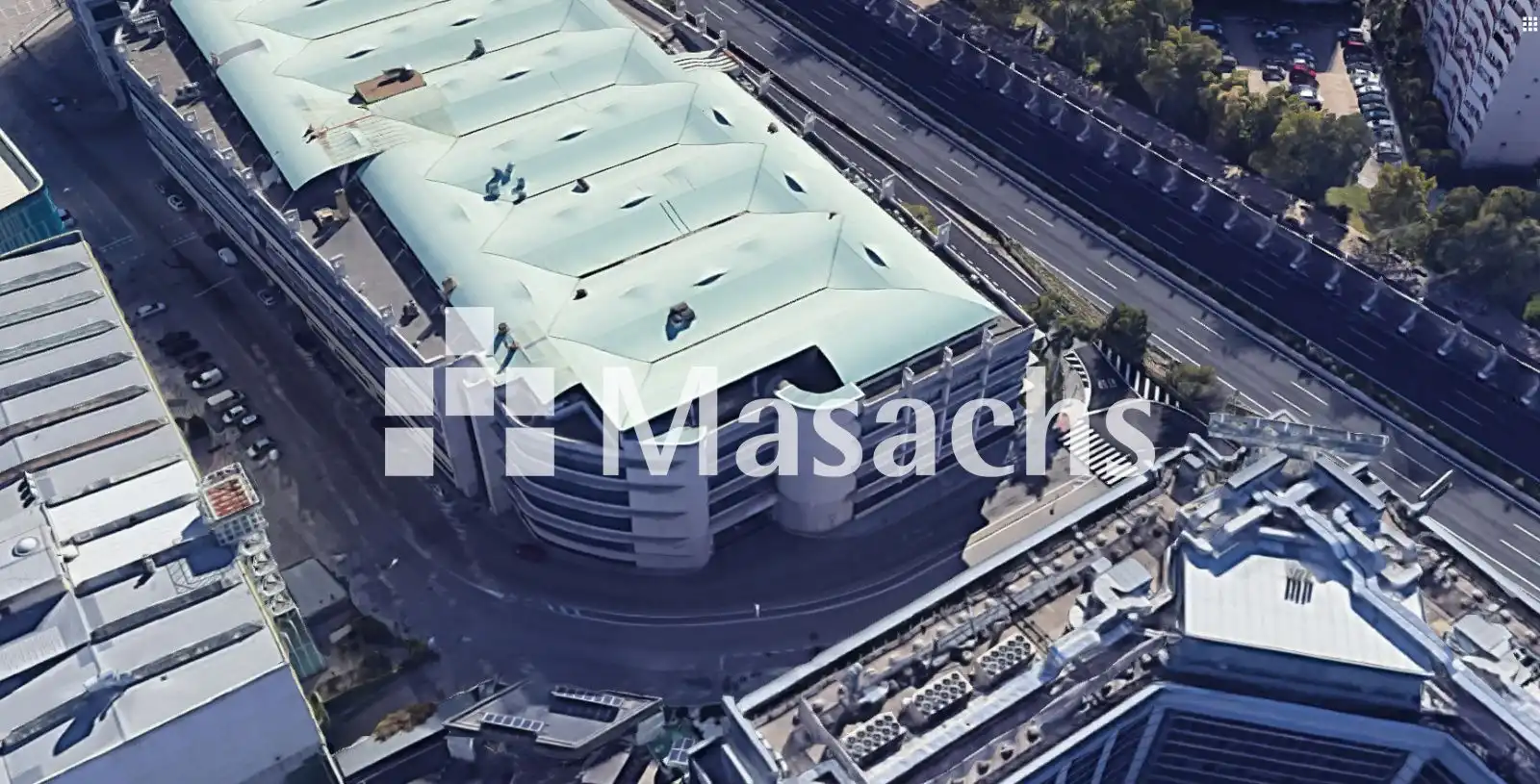Exterior view of Industrial buildings for sale in Madrid