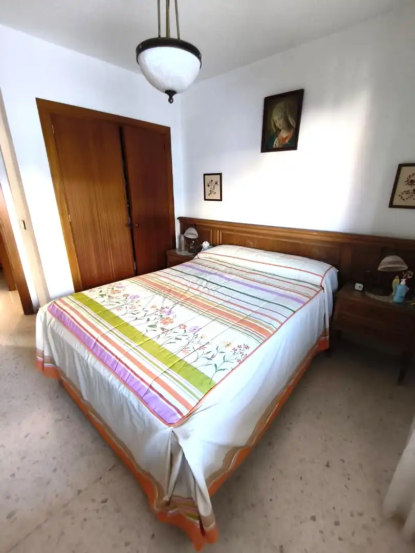 Bedroom of Flat for sale in Málaga  with Air Conditioner, Terrace and Storage room