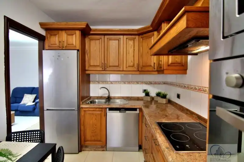 Kitchen of Flat for sale in San Cristóbal de la Laguna  with Terrace, Storage room and Furnished