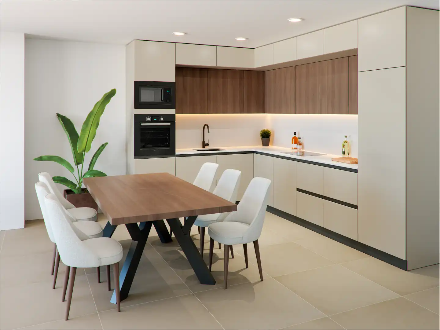 Neubau-Erdgeschosswohnung mit Aufzug zum Verkauf in Carrer d'Anselm Clavé 68, imagen 4