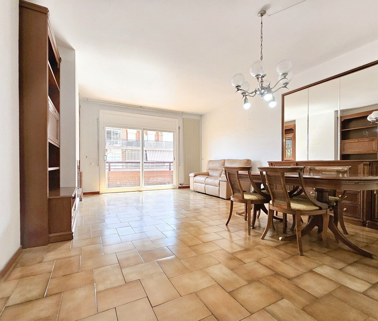 Living room of Flat for sale in  Barcelona Capital  with Heating and Terrace