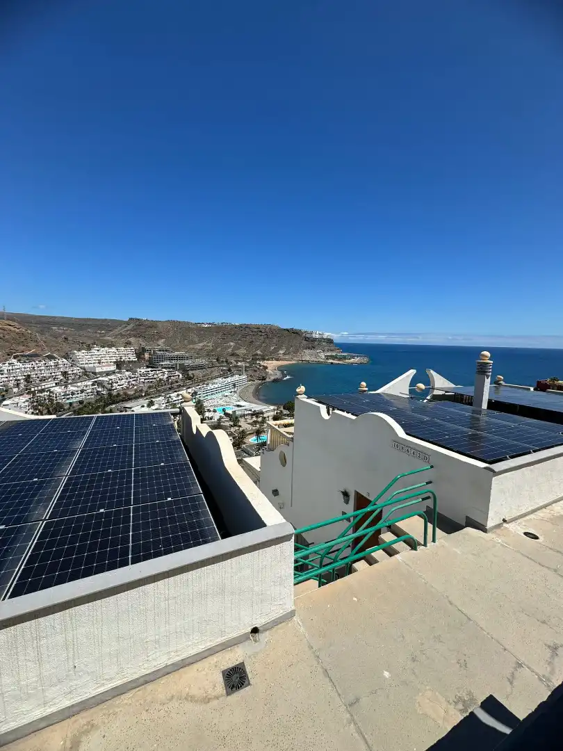 Vista exterior de Apartamento en venta en Mogán con Terraza, Amueblado y Lavadora