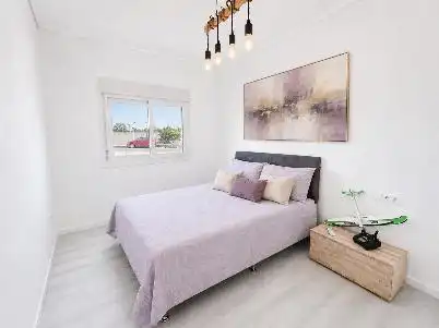Dormitori de Casa o xalet en venda en Torre-Pacheco amb Aire condicionat, Jardí privat i Moblat