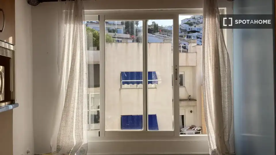 Terrassa de Apartament per a compartir en Almuñécar amb Aire condicionat, Calefacció i Terrassa