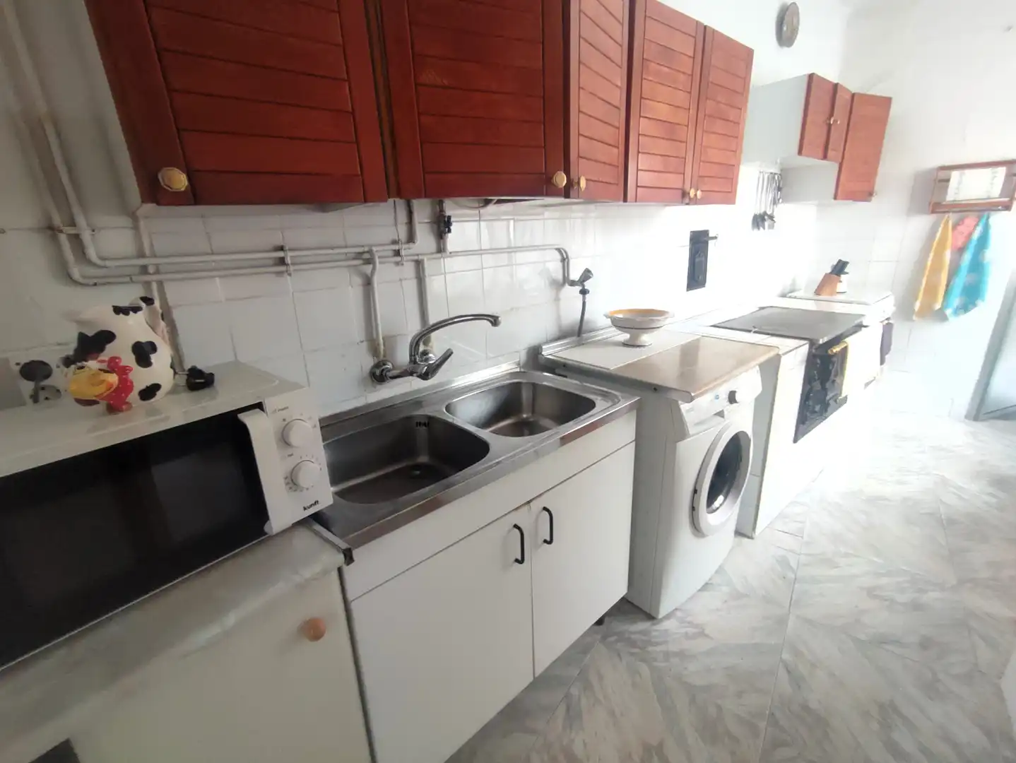 Cuina de Casa o xalet en venda en Medina del Campo amb Terrassa i Moblat