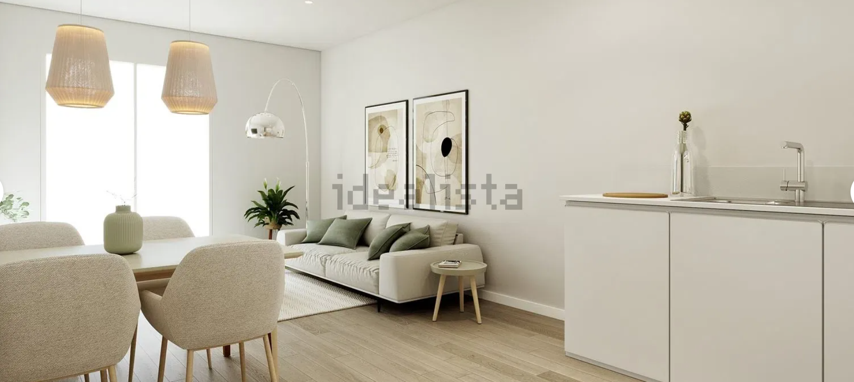 Sala d'estar de Pis en venda en Rubí amb Calefacció, Terrassa i Forn