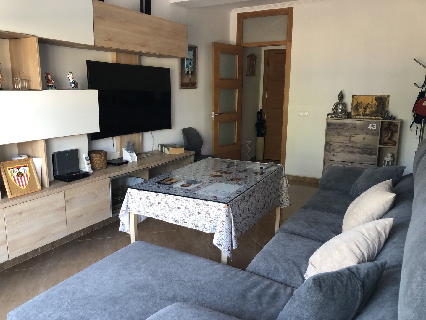 Living room of Flat for sale in La Puebla del Río  with Air Conditioner and Heating
