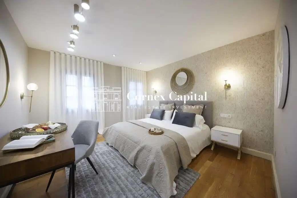 Schlafzimmer von Country house zum Verkauf in Sant Andreu de Llavaneres mit Privatgarten, Terrasse und Schwimmbad
