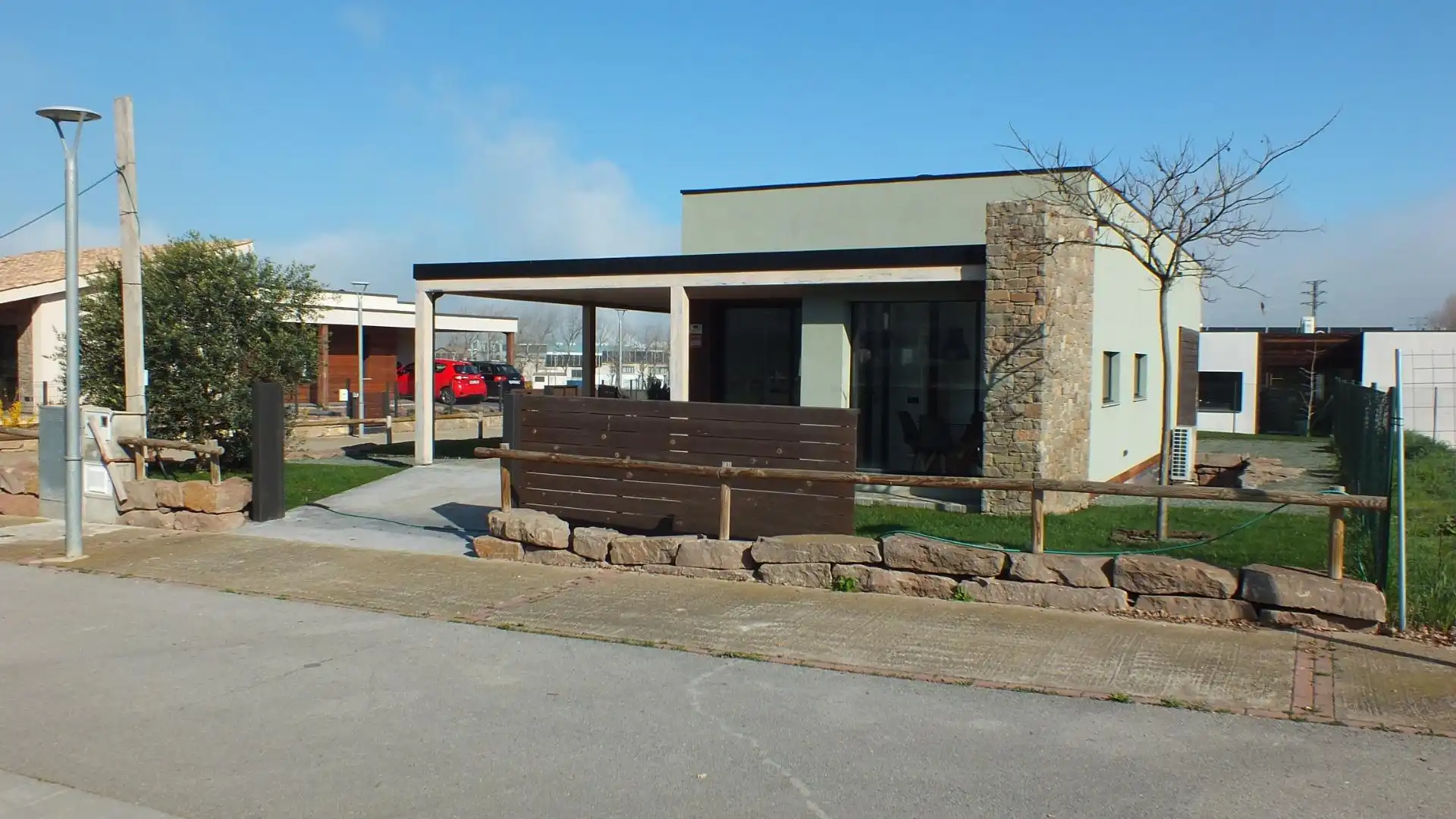 Vista exterior de Casa o chalet en venta en Santa Eugènia de Berga con Calefacción, Jardín privado y Terraza